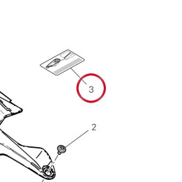 Decalcomanie réglage chaîne — réf. 43315581B | Ducati Store