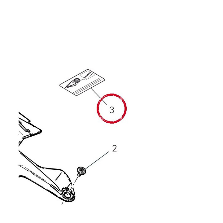 Decalcomanie réglage chaîne — réf. 43315581B | Ducati Store