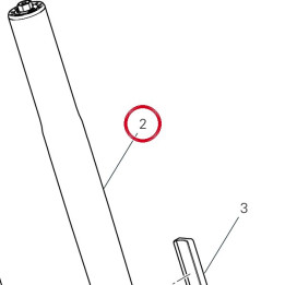 Ensemble fourche gauche — réf. 34521593A | Ducati Store