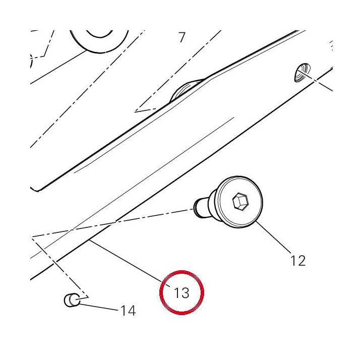Béquille laterale — réf. 55611261AA | Ducati Store