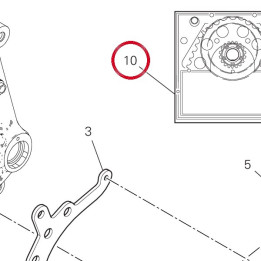Kit transmission secondaire — réf. 67621411A | Ducati Store