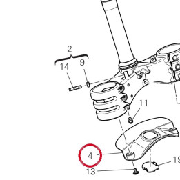 Bavette Garde-Boue — réf. 4601I002AA | Ducati Store