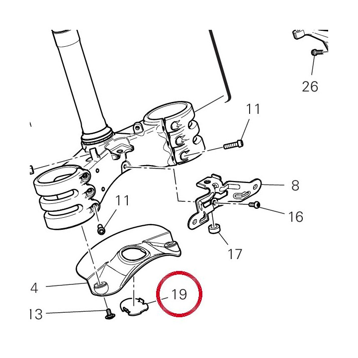 Bouchon 87210722A — réf. 87210722A | Ducati Store
