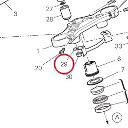 Passe-Tube 83019542BA — réf. 83019542BA | Ducati Store