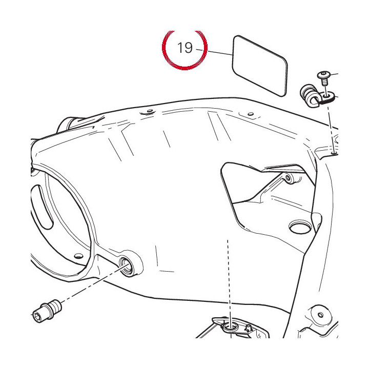 Decalcomanie réglage chaîne — réf. 43315021A | Ducati Store