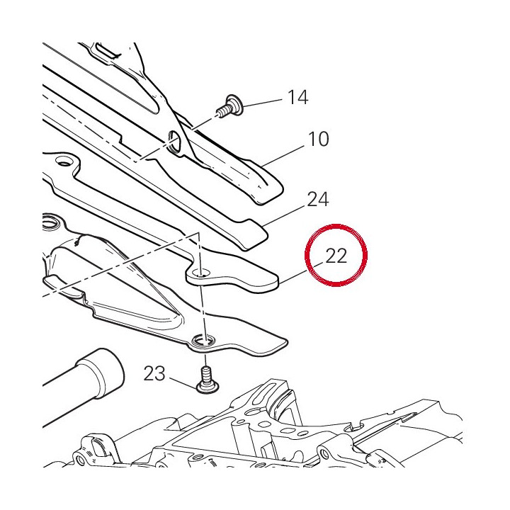 Tampon 86613421A — réf. 86613421A | Ducati Store