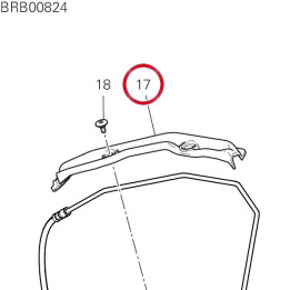 Guide tuyau bras oscillant — réf. 8301L292A | Ducati Store