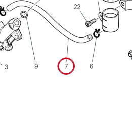 Tuyau 93310661A — réf. 93310661A | Ducati Store