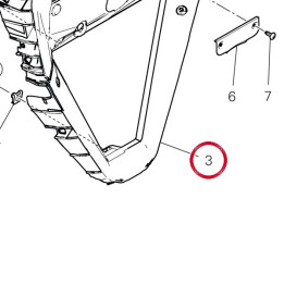 Support radiateur eau — réf. 48412802A | Ducati Store