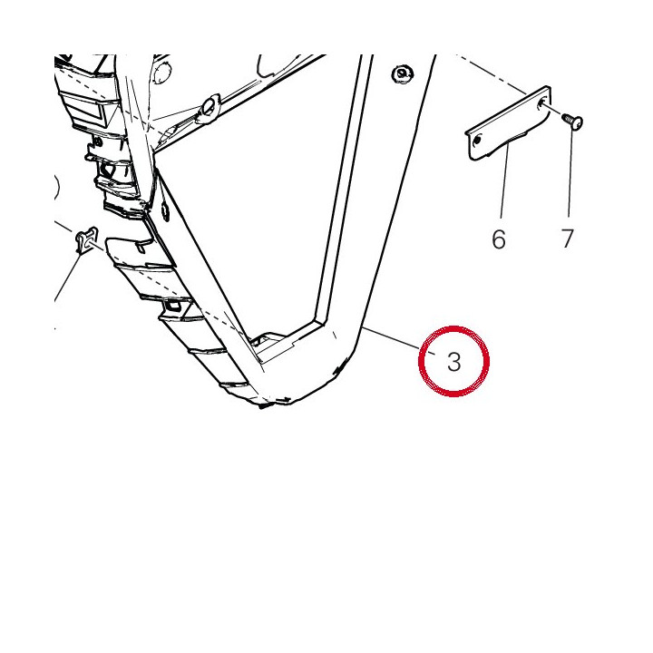 Support radiateur eau — réf. 48412802A | Ducati Store