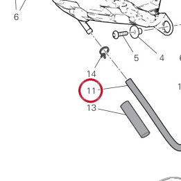 Tuyau 93410521A — réf. 93410521A | Ducati Store