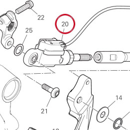 Capteur quick shift — réf. 5521B572A | Ducati Store