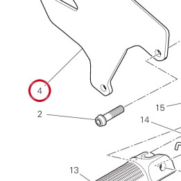 Pare-Talon avant droit — réf. 24716131AA | Ducati Store