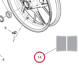 Decalcomanie 4381F071B — réf. 4381F071B | Ducati Store