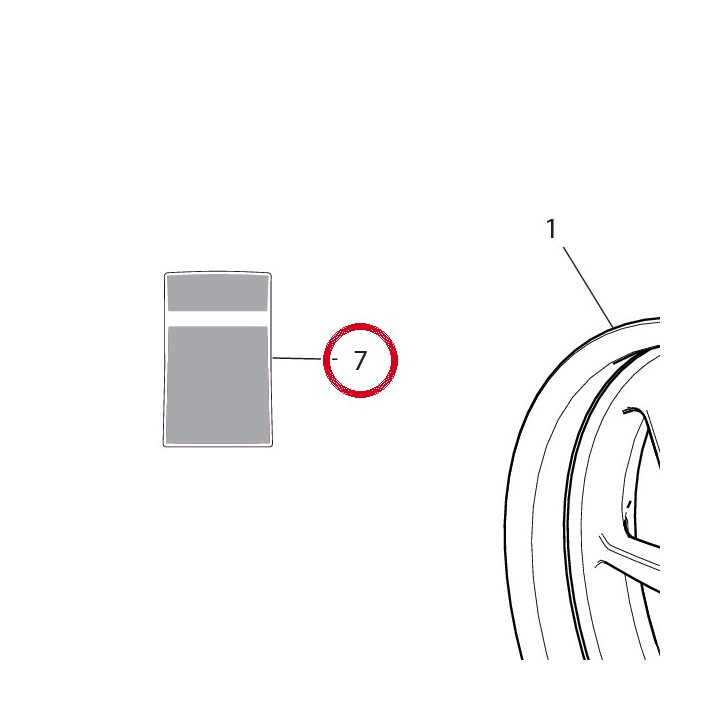 Decalcomanie 4381F061B — réf. 4381F061B | Ducati Store