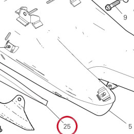 Panneau insonorisant — réf. 48612621A | Ducati Store