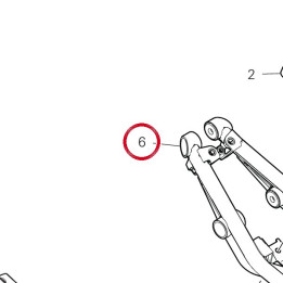 Bride arrière 47018401BA — réf. 47018401BA | Ducati Store