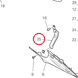 Bride inférieur droite — réf. 8301L741AA | Ducati Store