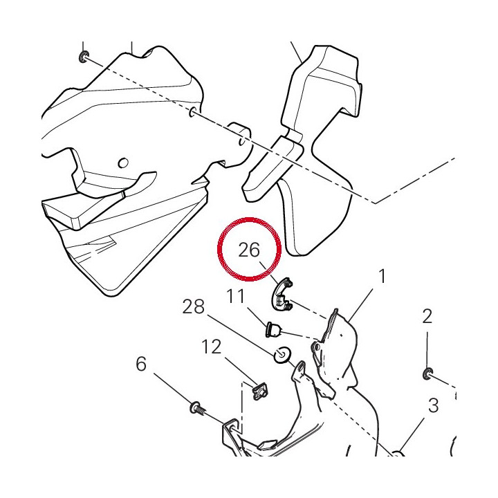 Tampon 86613431A — réf. 86613431A | Ducati Store