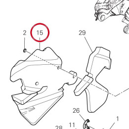 Panneau insonorisant — réf. 48612871B | Ducati Store