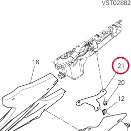 Bride inférieur gauche — réf. 8301L731AA | Ducati Store