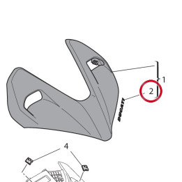 Decalcomanie Ducati — réf. 4381F131B | Ducati Store