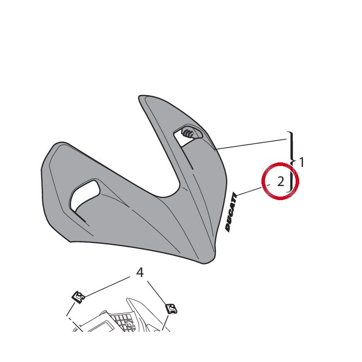 Decalcomanie Ducati — réf. 4381F131B | Ducati Store