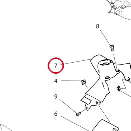 Couvercle contacteur — réf. 4601M011B | Ducati Store