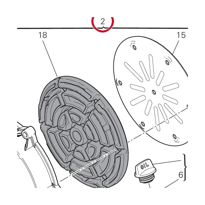 Couvercle protection — réf. 24321701A | Ducati Store