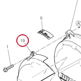 Pare-Chaleur 4601L232A — réf. 4601L232A | Ducati Store