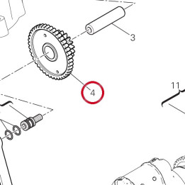 Engranage double — réf. 17121162B | Ducati Store