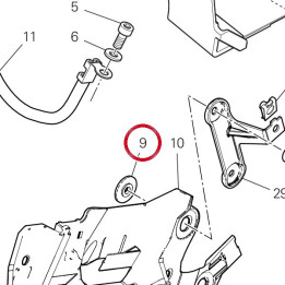 Entretoise 71616171AB — réf. 71616171AB | Ducati Store