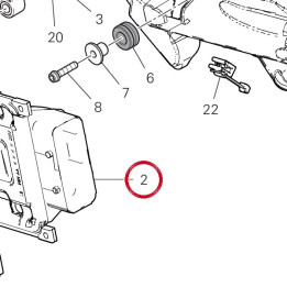 Centrale contrγle moteur — réf. 28643671E | Ducati Store