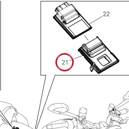 Support 70011351A — réf. 70011351A | Ducati Store