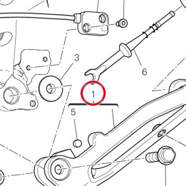 Béquille laterale — réf. 55621601AA | Ducati Store