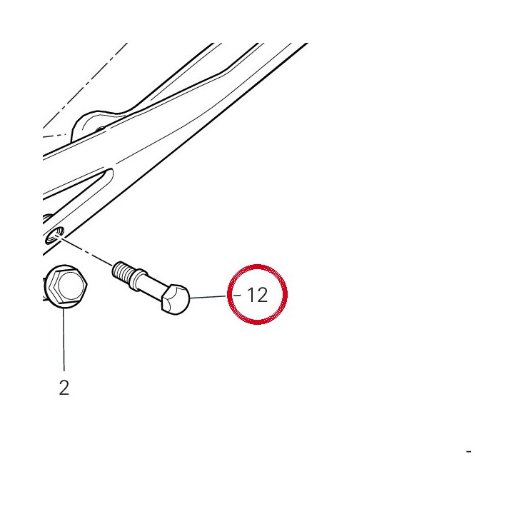 Goupille 83210742A — réf. 83210742A | Ducati Store