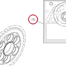 Kit transmission secondaire — réf. 67621521A | Ducati Store
