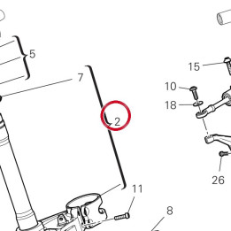 Base di sterzo 34221441AA — réf. 34221441AA | Ducati Store