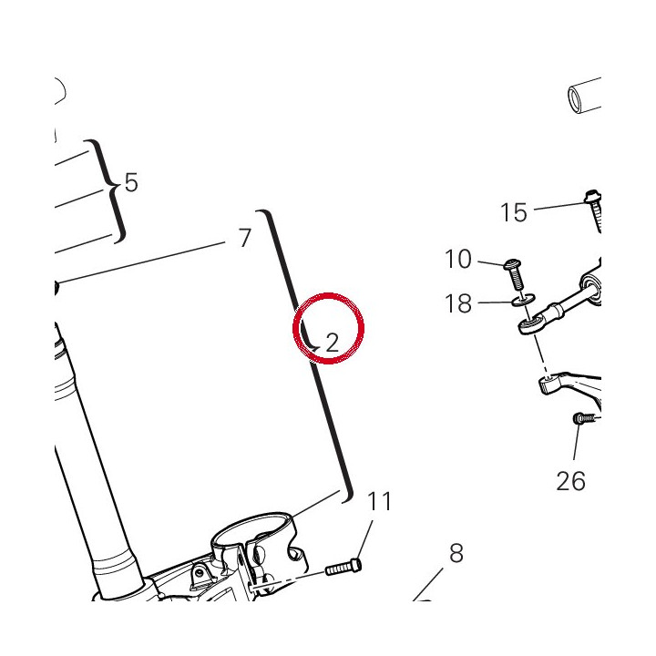 Base di sterzo 34221441AA — réf. 34221441AA | Ducati Store