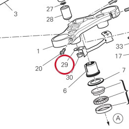 Passe-Tube 8301P601AA — réf. 8301P601AA | Ducati Store