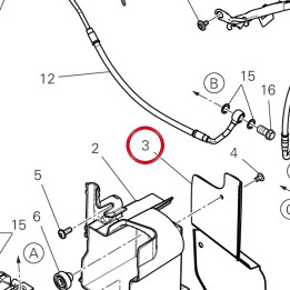 Pare-Chaleur Abs 46112012A — réf. 46112012A | Ducati Store