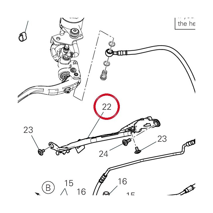 Passe-Tube Abs 75812371B — réf. 75812371B | Ducati Store