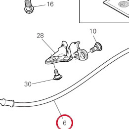 Tuyau huile embrayage — réf. 63211241A | Ducati Store