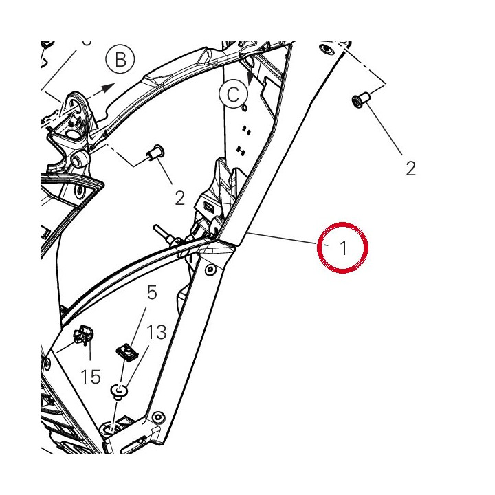 Protection radiateur — réf. 4841C951A | Ducati Store