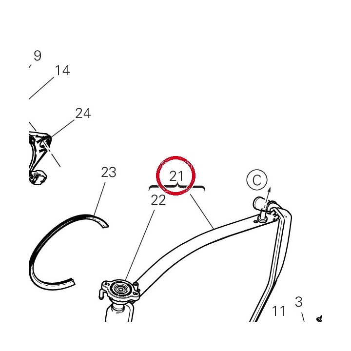 Radiateur D'Eau 54812881A — réf. 54812881A | Ducati Store