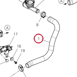 Manchon radiateur — réf. 80018552A | Ducati Store