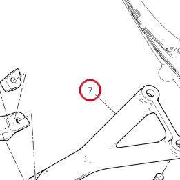 Plaque D. arrière — réf. 82414681AA | Ducati Store