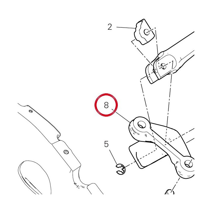Plaque G. arrière — réf. 82414691AA | Ducati Store