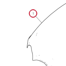 Garde-Boue arrière 56510883B — réf. 56510883B | Ducati Store