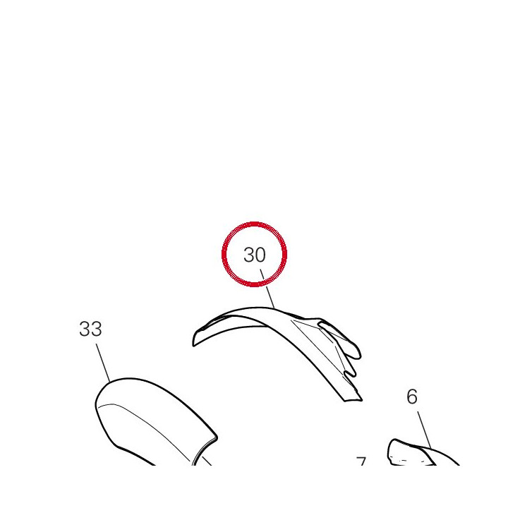 Reflechissant la chaleur — réf. 4601T531A | Ducati Store